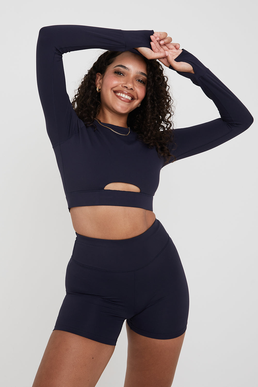 Keyhole workout top discount